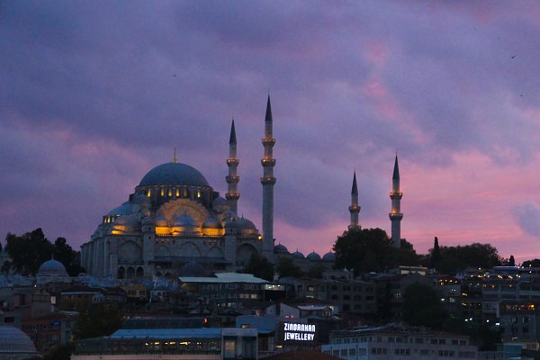 Herrschaftliche Moschee Wandbild