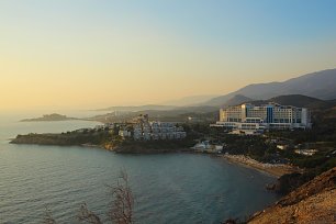 Hotel am Mittelmeer Wandbild