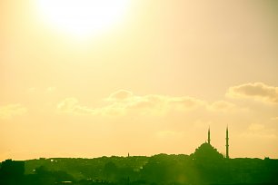 Moschee Skyline Wandbild