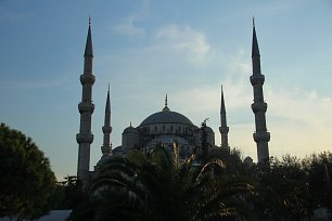 Moschee des Sultan Ahmed Wandbild