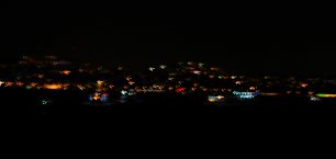 Nachtlichter Wandbild