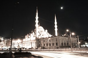Ruhende Moschee Wandbild