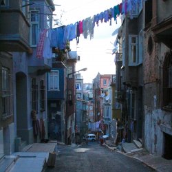 Wohnviertel-Istanbul