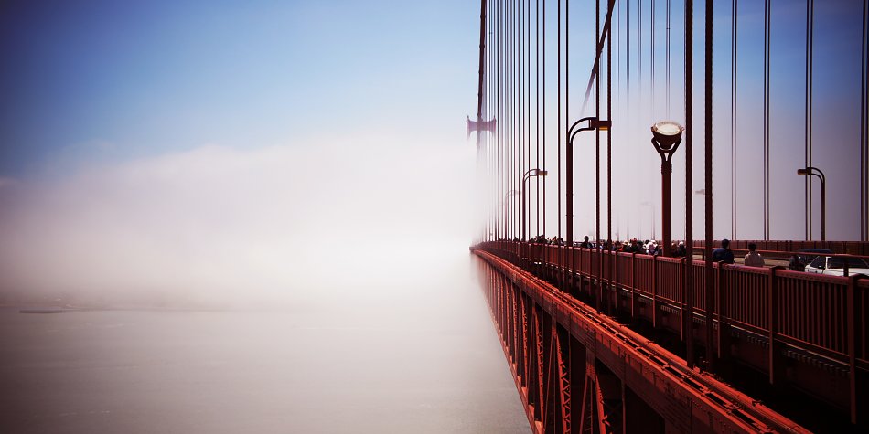 Golden Gate Bridge Wandbild