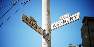 Haight Ashbury Wandbild