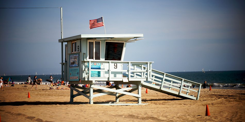 Venice Beach 1 Wandbild