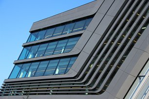 Architektonischer Futurismus Wandbild
