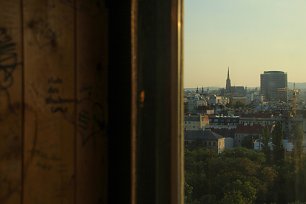 Ausblick auf Wien Wandbild