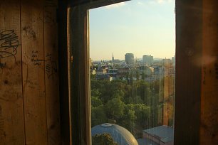 Blick aus dem Praterriesenrad Wandbild