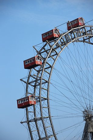 Fliegende Waggons Wandbild