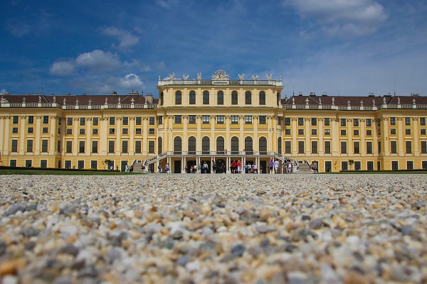 Goldenes Schoenbrunn Wandbild