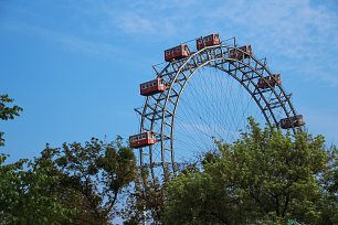 Prater Riesenrad Wandbild