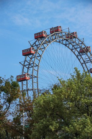 Wiener Riesenrad Wandbild