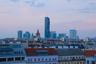 Wiener Skyline Wandbild
