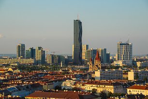 Wiener Wolkenkratzer Wandbild