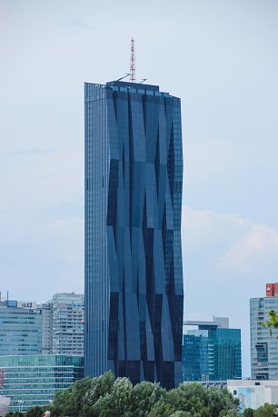 Wolkenkratzer in Wien Wandbild