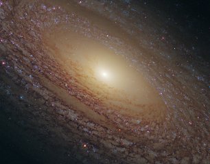 Hubble Spiral Galaxy NGC2841 Wandbild