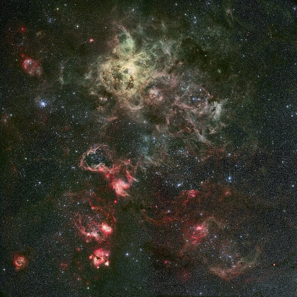 Interstellarer Raum Wandbild