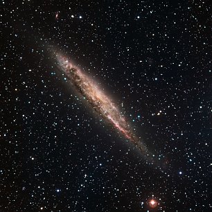 Spiralgalaxie NGC 253 Wandbild