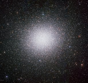 Sternenhaufen Omega Centauri Wandbild