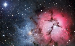 Trifid Nebel Wandbild