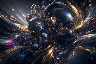 Flow Wandbild