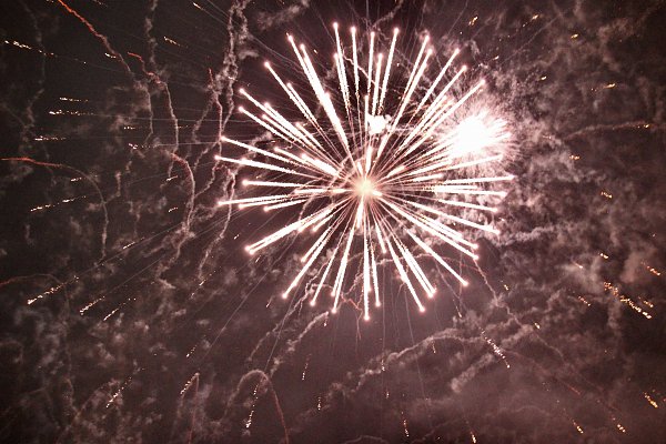 Silvesterrakete Wandbild
