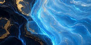 Wasser Wandbild