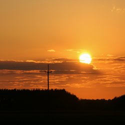 Goldener-Sonnenuntergang