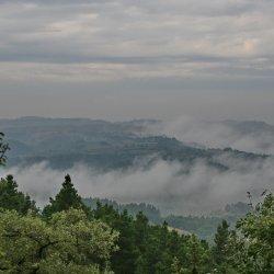 Umbrien-Nebel-Landschaft